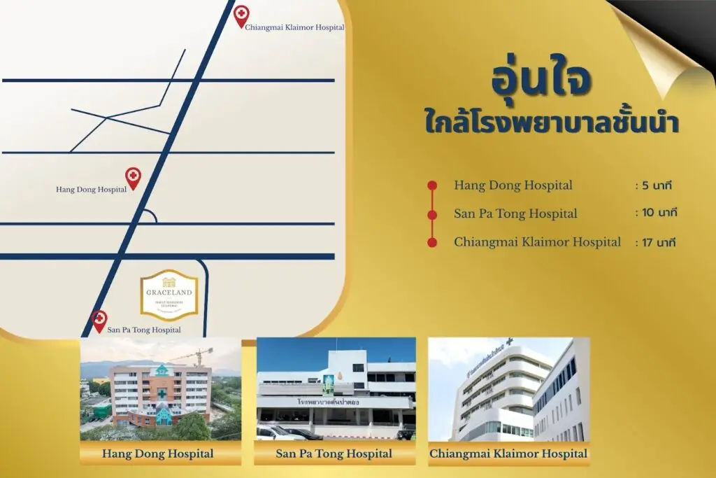 บ้านเชียงใหม่ทำเลดี เดินทางสะดวก